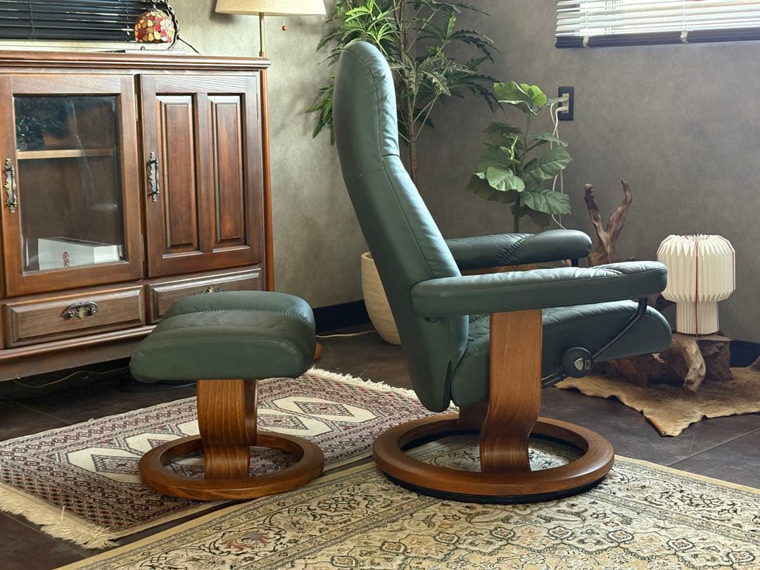 エコーネス　EKORNES ストレスレスチェア　1Pソファ　オットマン付　SZ