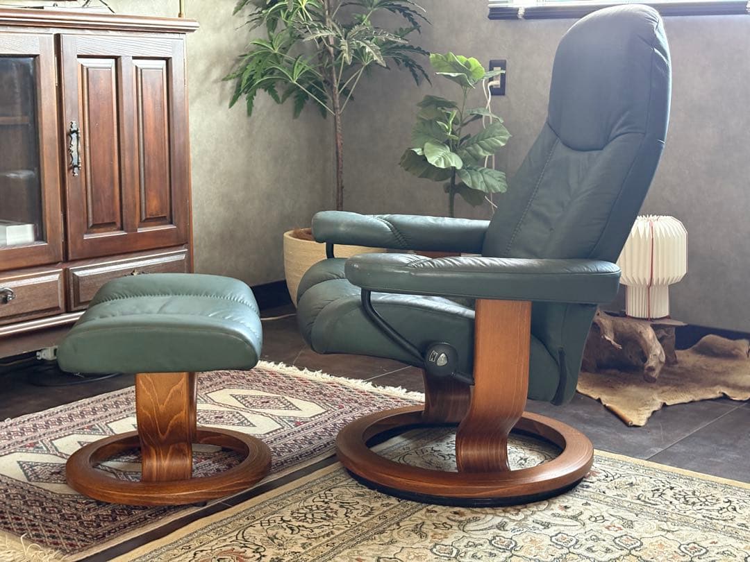 エコーネス　EKORNES ストレスレスチェア　1Pソファ　オットマン付　SZ