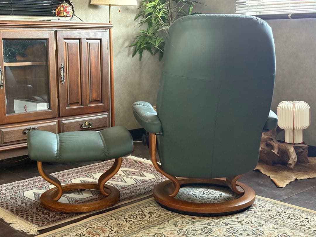 エコーネス　EKORNES ストレスレスチェア　1Pソファ　オットマン付　SZ