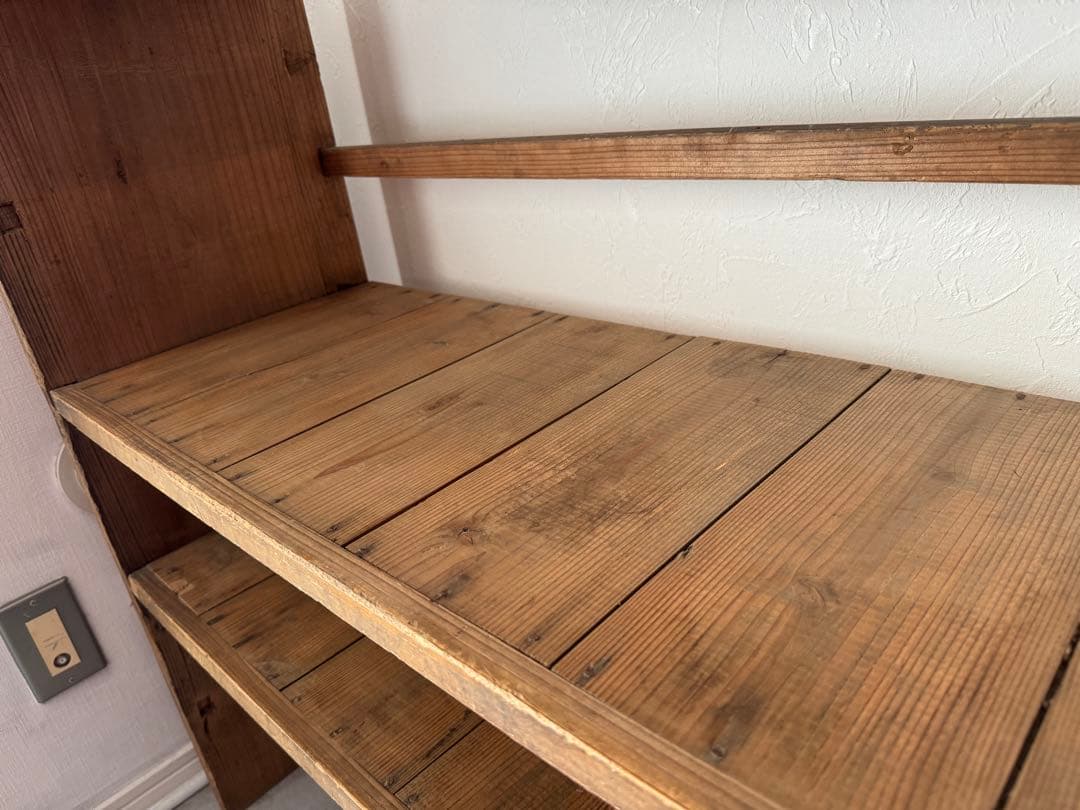 ヴィンテージ　サイドボード　ウッドシェルフ