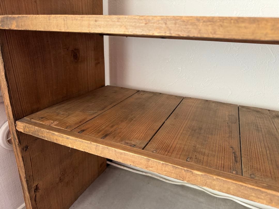 ヴィンテージ　サイドボード　ウッドシェルフ