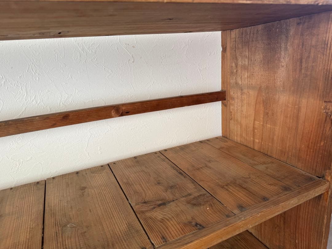 ヴィンテージ　サイドボード　ウッドシェルフ