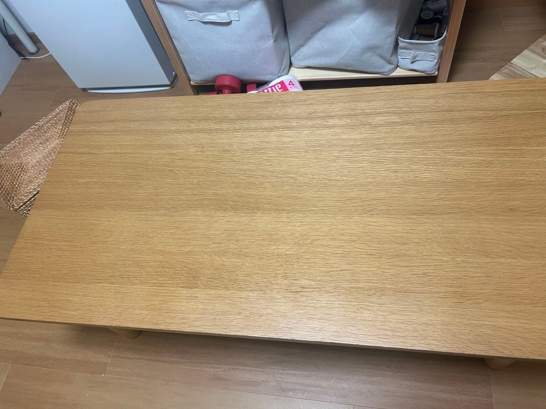 【カワウソ】無印良品　木製ローテーブル