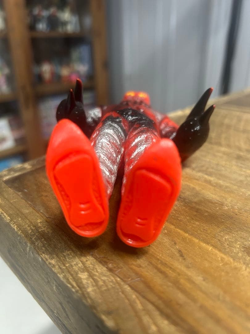 【美品】キングザウルスシリーズ　ゴドラ星人　フィギュア　ソフビ　当時もの