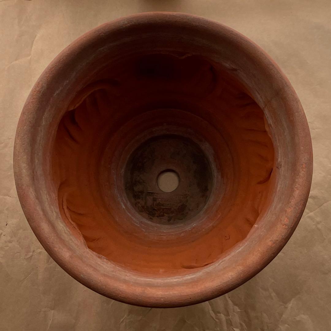 イングランド製 テラコッタ ウィッチフォードポタリー 大型 プランター