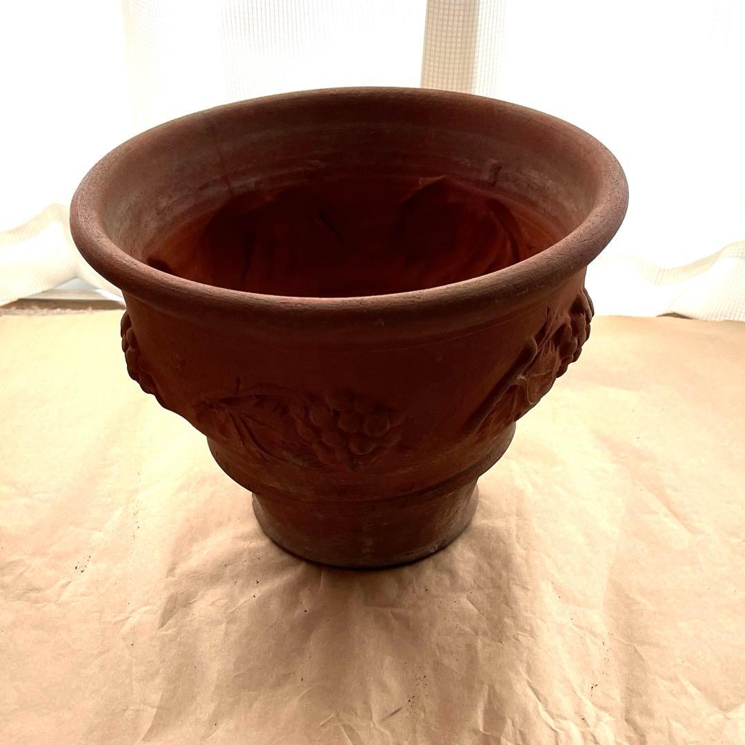 イングランド製 テラコッタ ウィッチフォードポタリー 大型 プランター