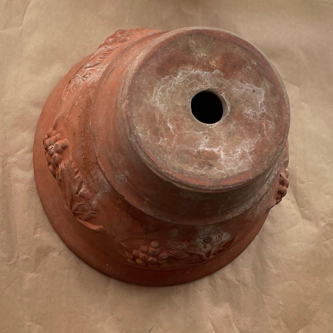 イングランド製 テラコッタ ウィッチフォードポタリー 大型 プランター