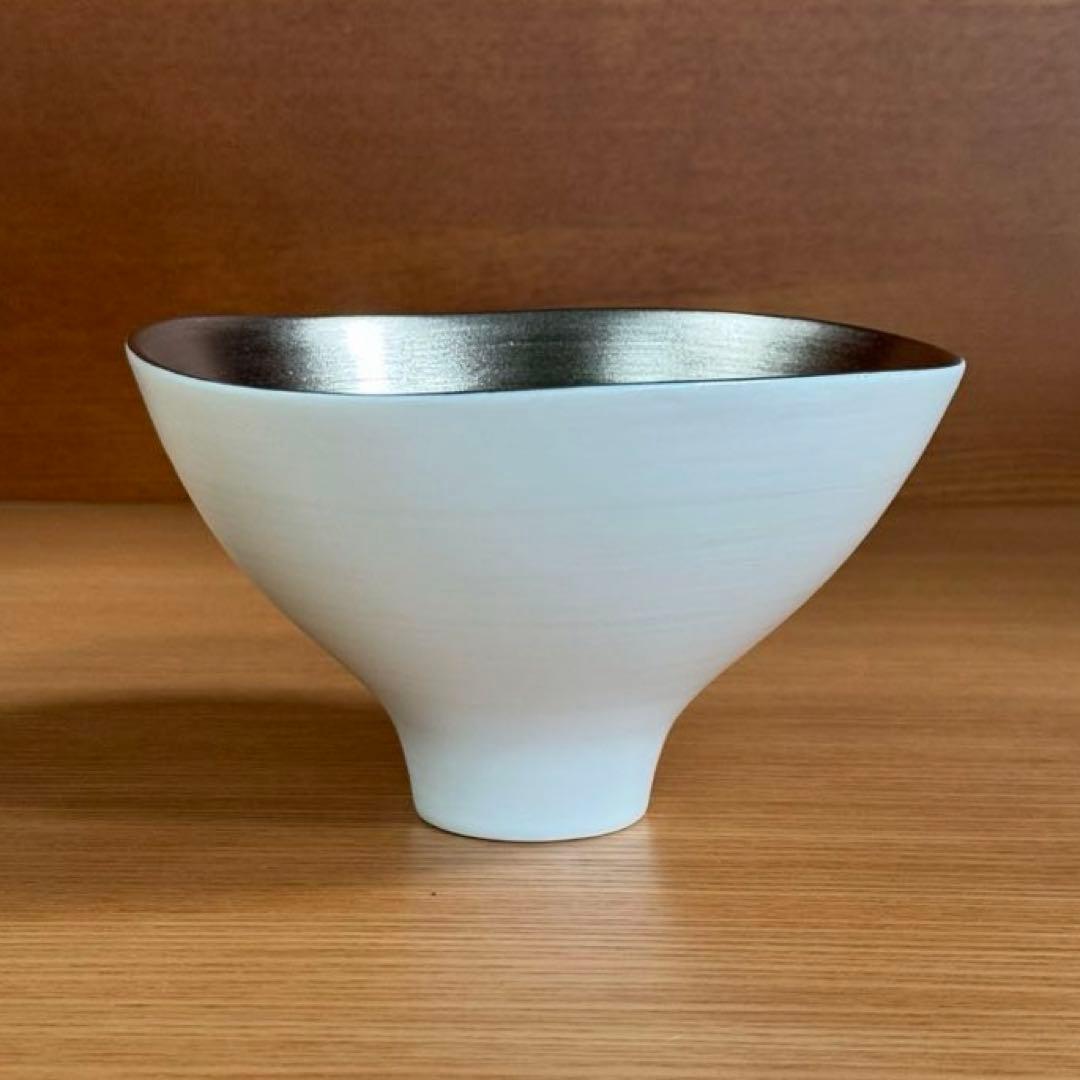 アリタポーセリンラボ：JAPAN  三方なぶり鉢 プラチナ☆