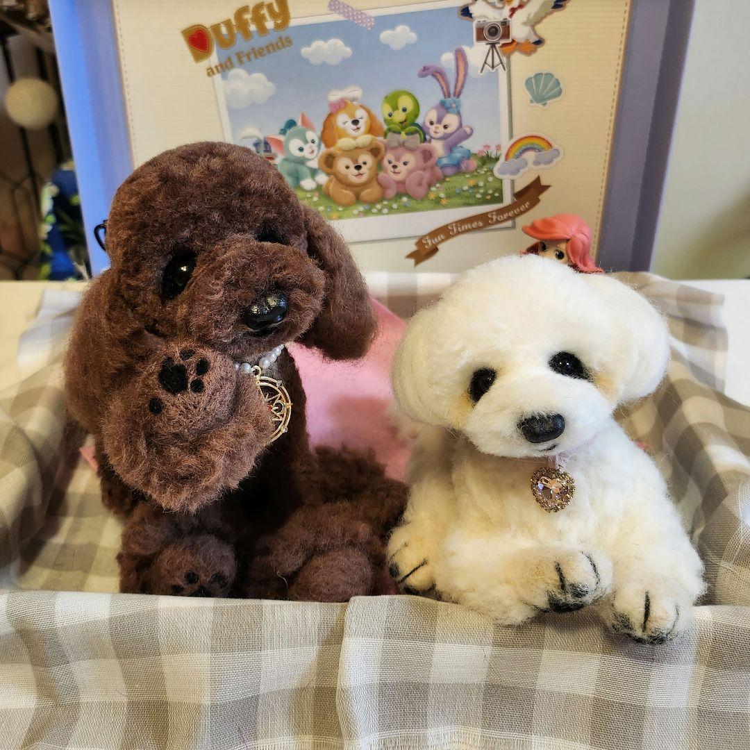 羊毛フェルト ハンドメイド❤️トイプードル❤️ お迎え決まりました