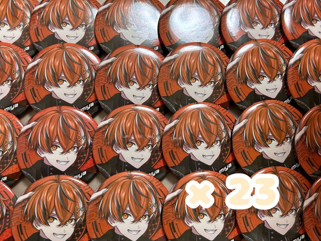 クロノヴァ うるみや缶バッジ23個 - メルカリ