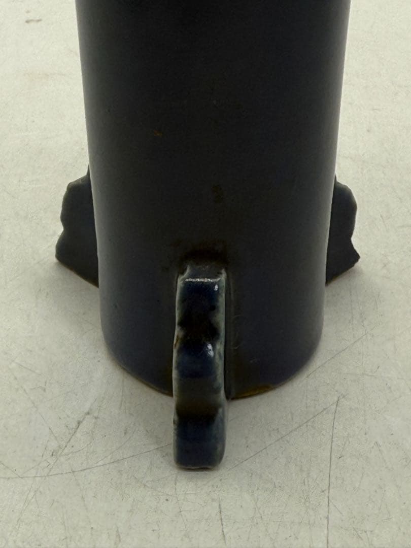 瑠璃釉 香筒 足付 霽藍 茶道具 送料込み251027 - メルカリ