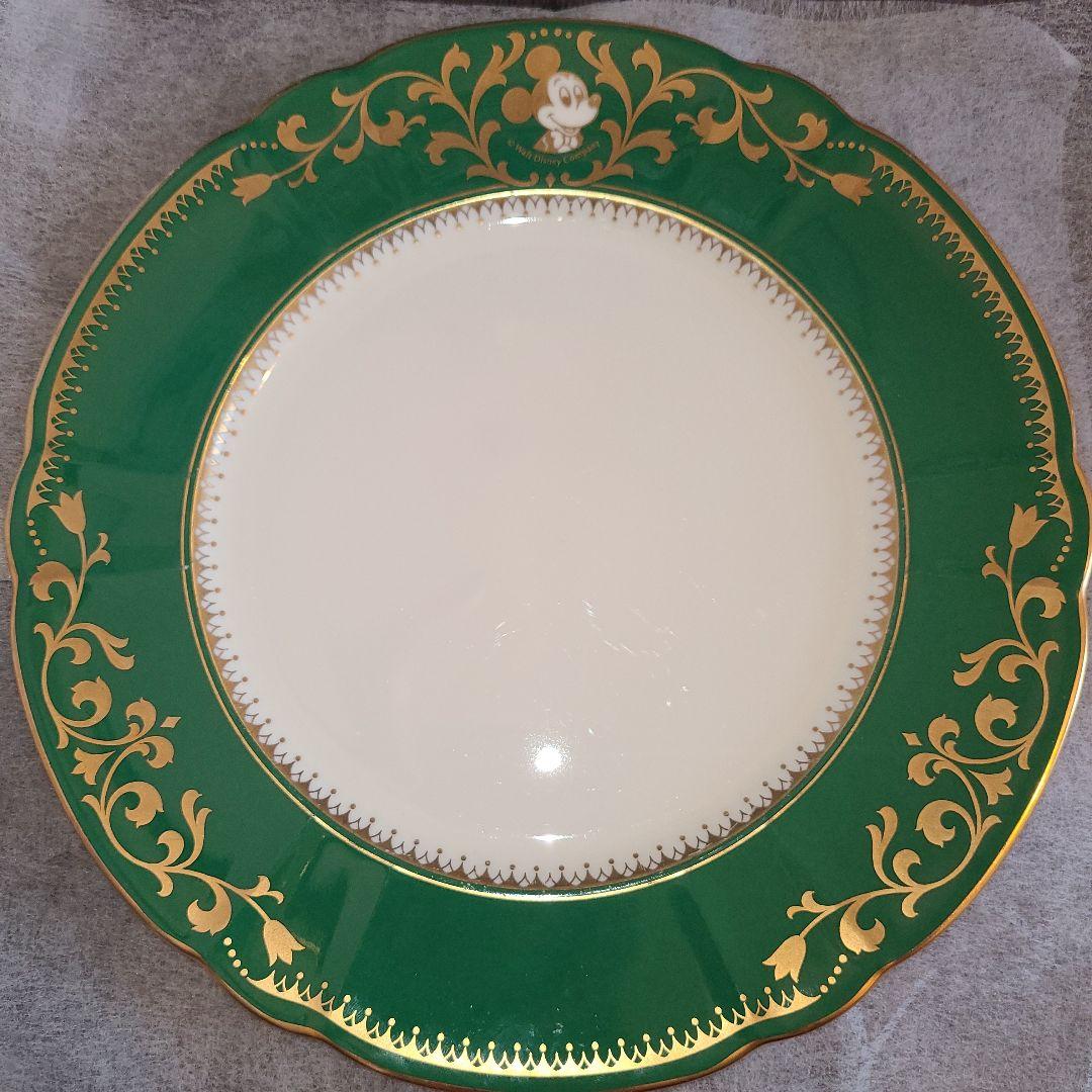 東京ディズニーランド　レア　ディナー皿　ミッキー　35年位前ディズニーランド初期