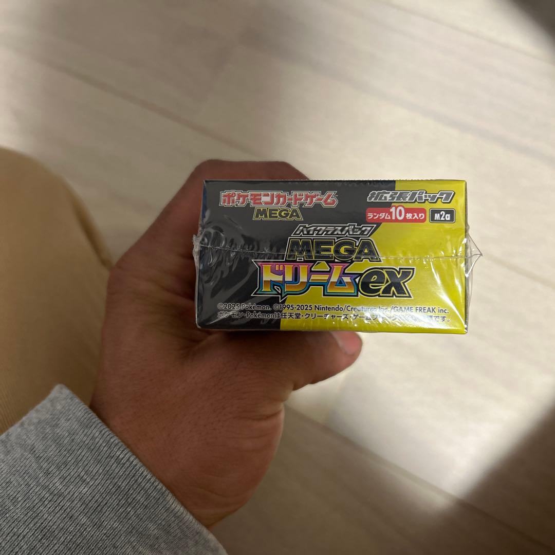 即購入可。ポケモンカード MEGAドリームex 1BOX シュリンク付き未開封