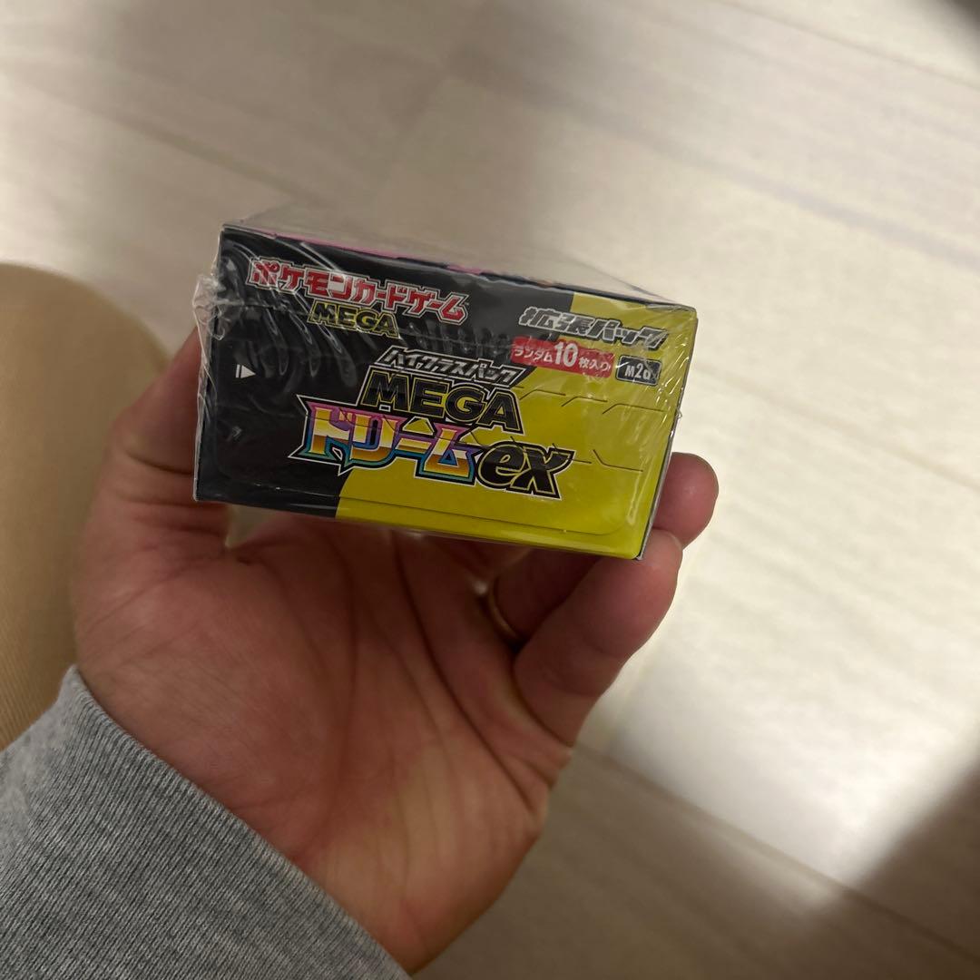 即購入可。ポケモンカード MEGAドリームex 1BOX シュリンク付き未開封