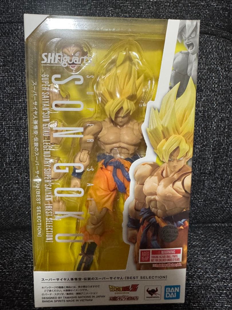 S.H.Figuarts スーパーサイヤ人孫悟空&悟空ブルーカスタム（塗装済み）