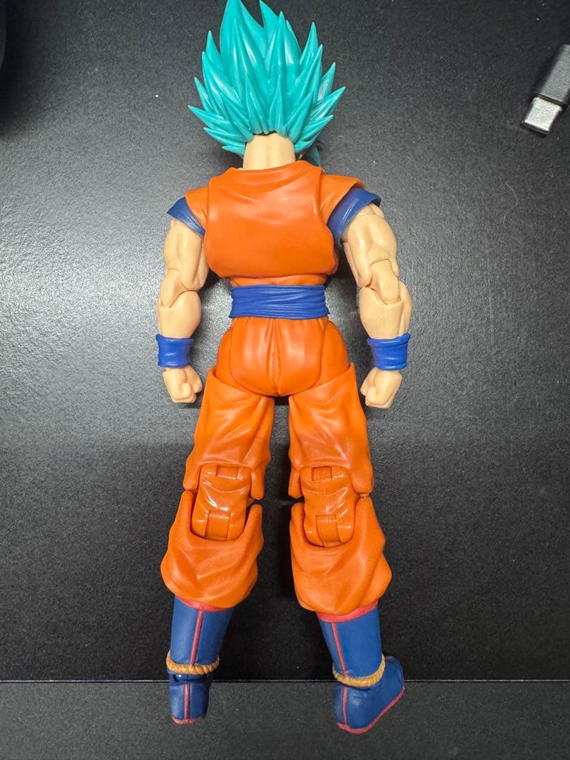 S.H.Figuarts スーパーサイヤ人孫悟空&悟空ブルーカスタム（塗装済み）