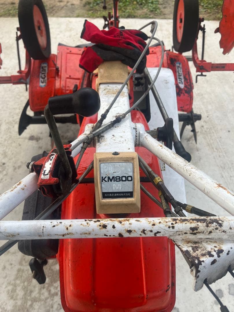 マルチャー　畝立て　引き取り