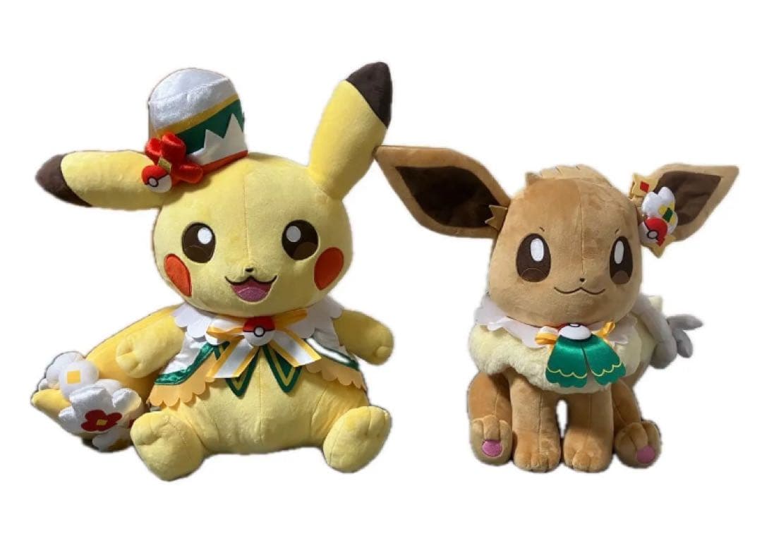 ポケパーク ピカチュウ イーブイ ぬいぐるみ 10点 コンプリート おまけ付き