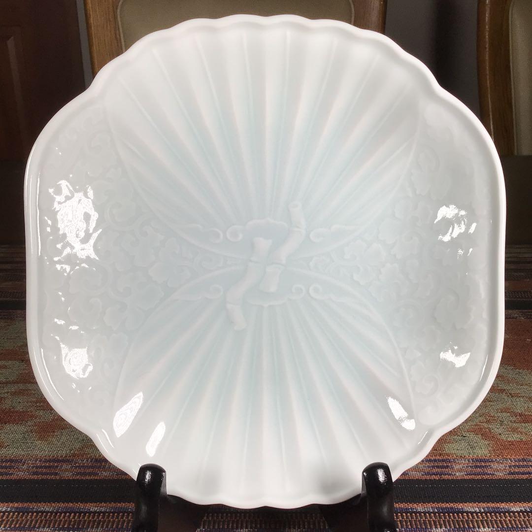 スタうー特価』 有田焼 賞美堂 観山 青白磁 中皿 5枚 - メルカリ