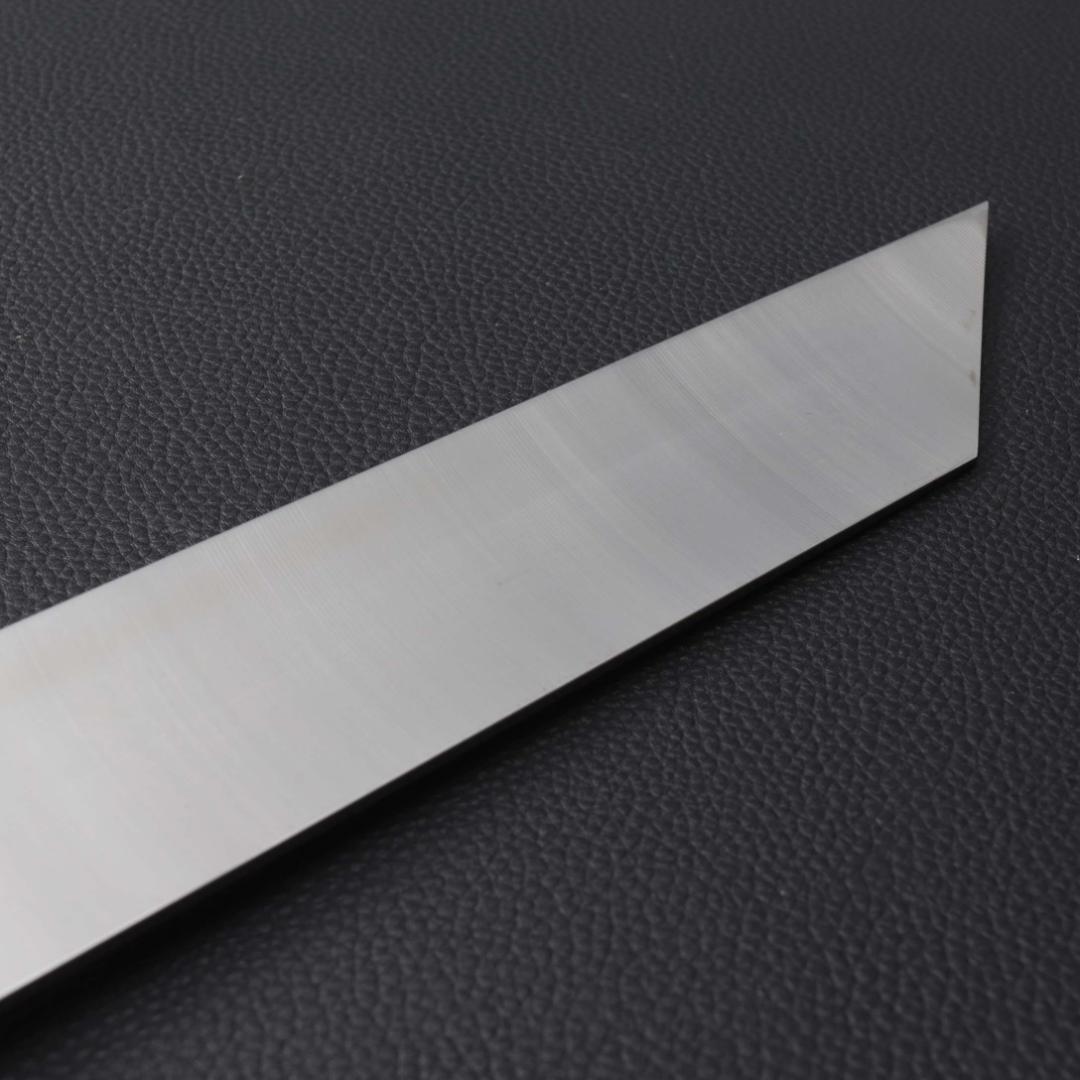 10304極薄 ムキモノ包丁 8寸 刃は究極の切れ味 刺身包丁黒檀黒水牛角八角柄