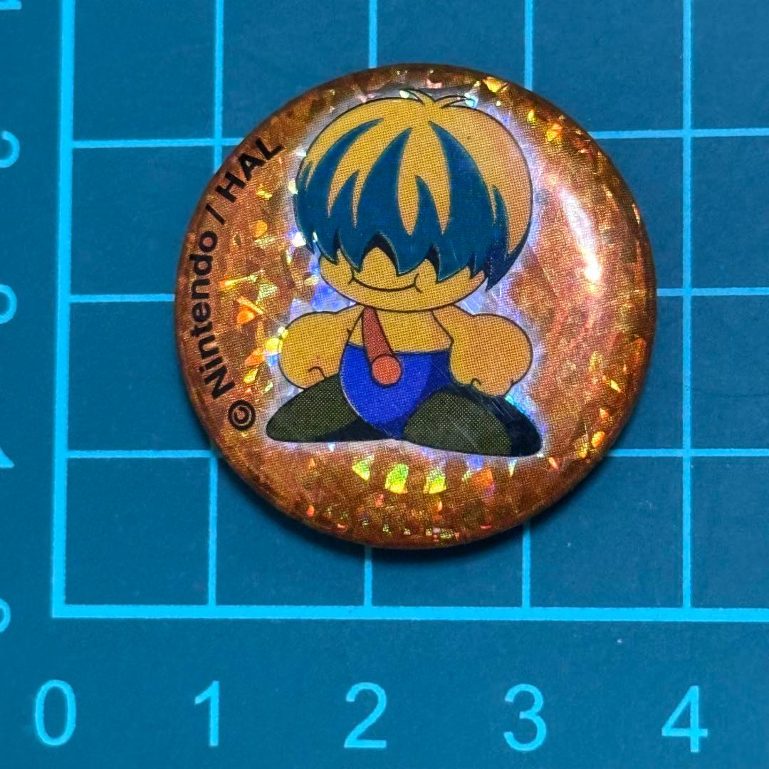 星のカービィ ホログラム缶バッジ ブン アニメ - メルカリ