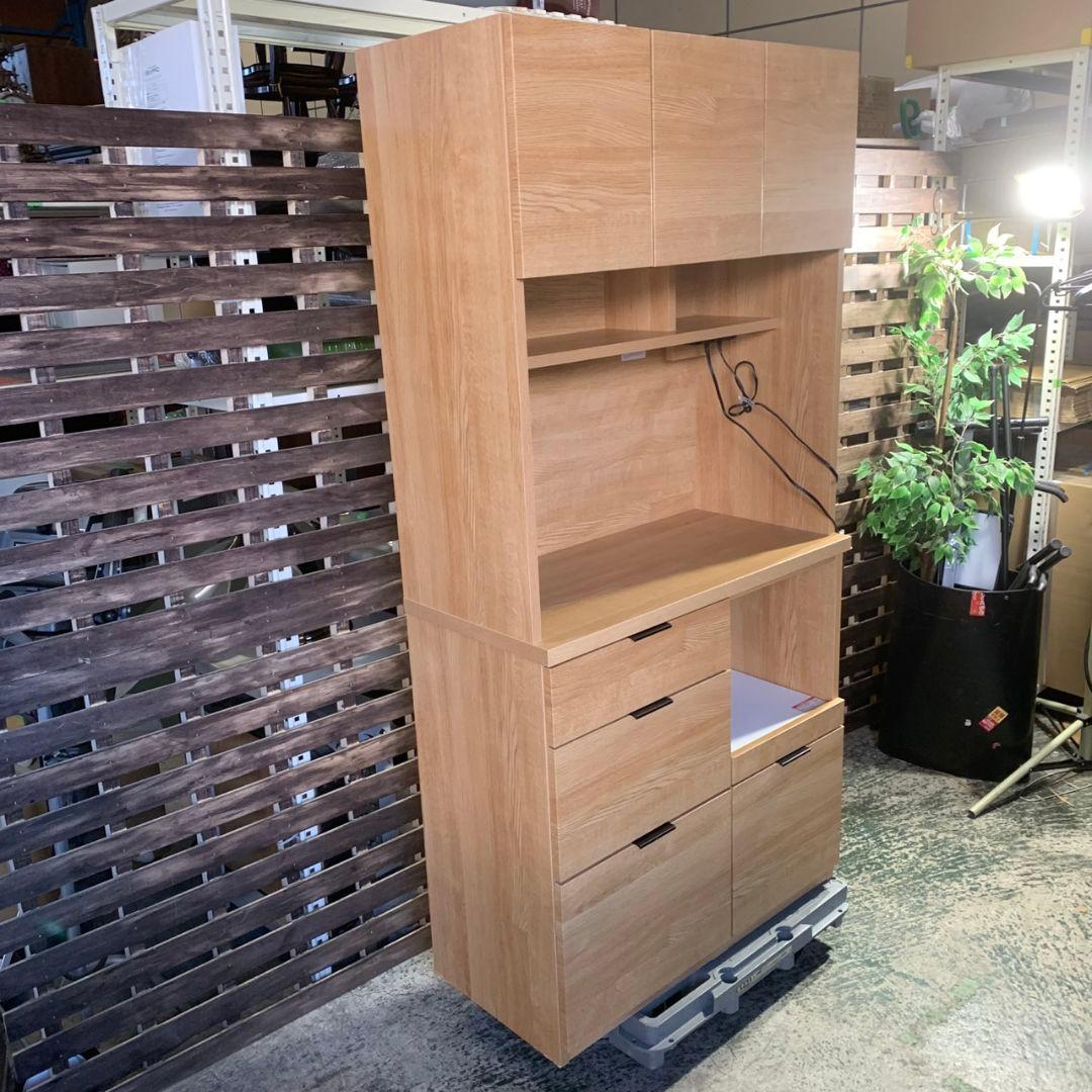 K700 ニトリ レンジボード 開き3枚扉