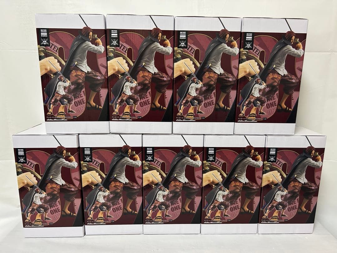 ワンピース Grandista SHANKS シャンクス フィギュア 9点セット