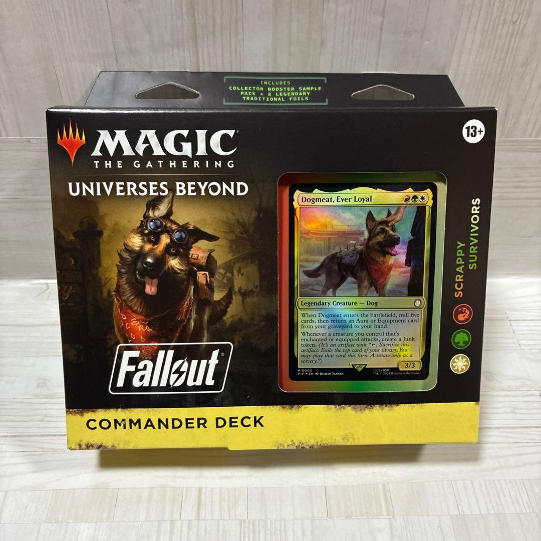 Fallout フォールアウト たくましき生存者たち 統率者デッキ 英語版