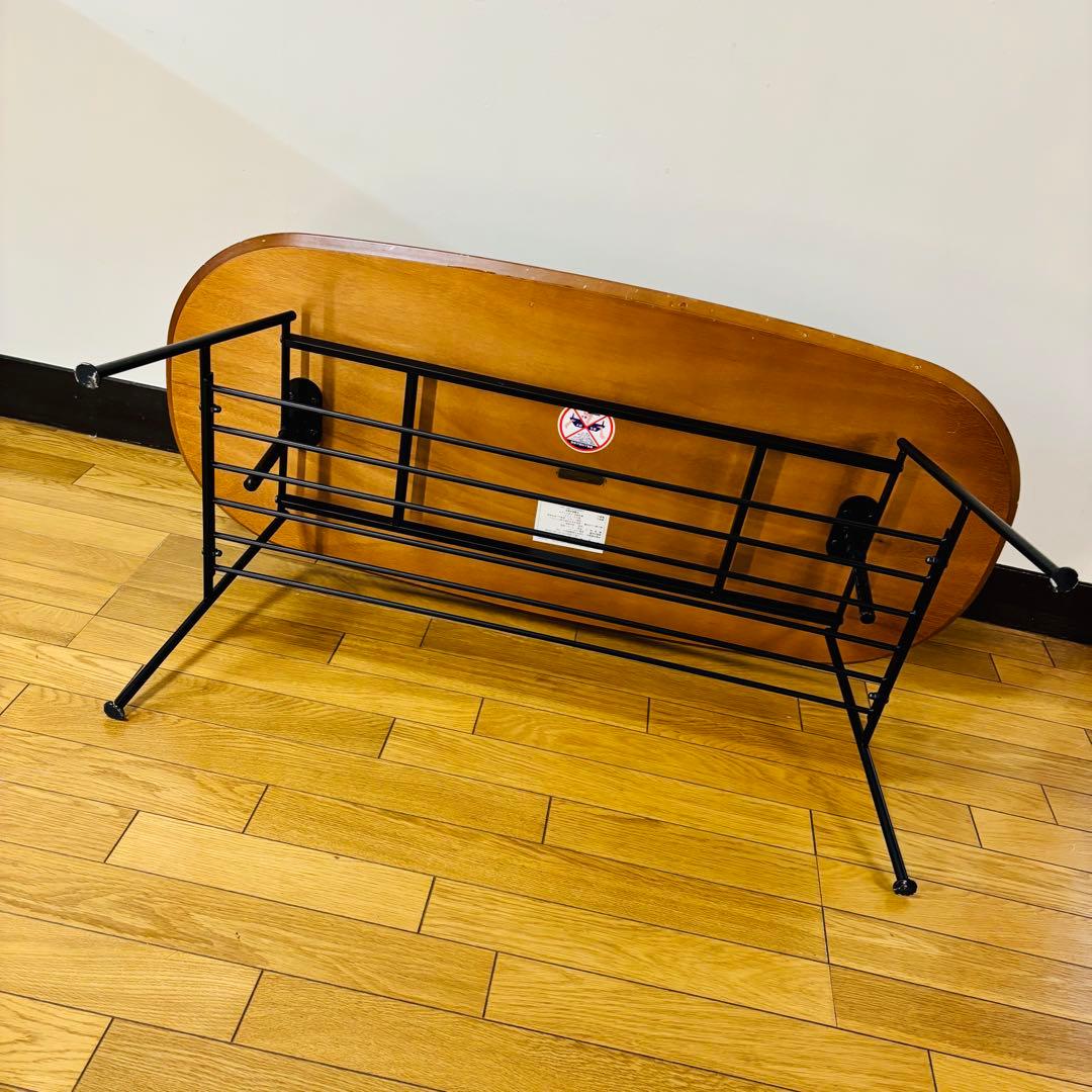 nico and... ローテーブル アジャストテーブル ウッド 送料込み