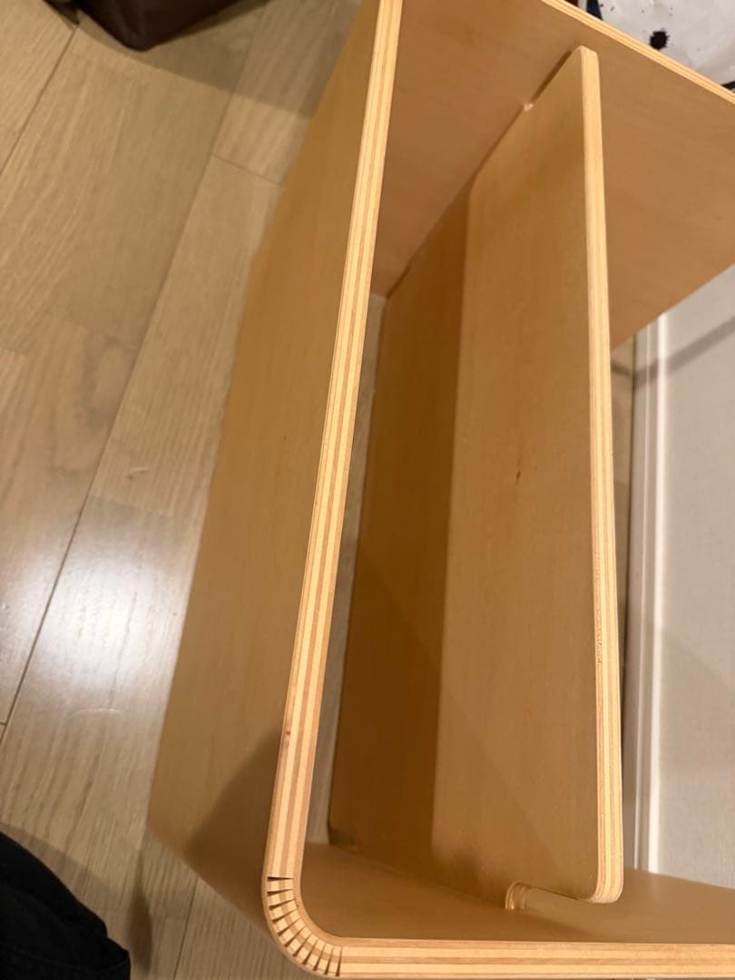 KEYUCA クワミ サイドテーブル ナチュラル 希少 ローテーブル 木製