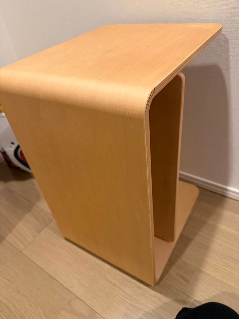 KEYUCA クワミ サイドテーブル ナチュラル 希少 ローテーブル 木製