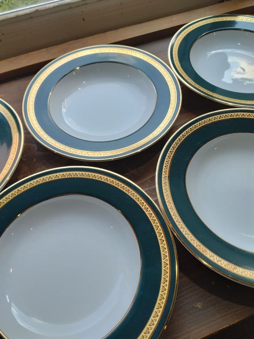  Porcelain ロイヤルポーセリン　スープ 皿 6枚セット