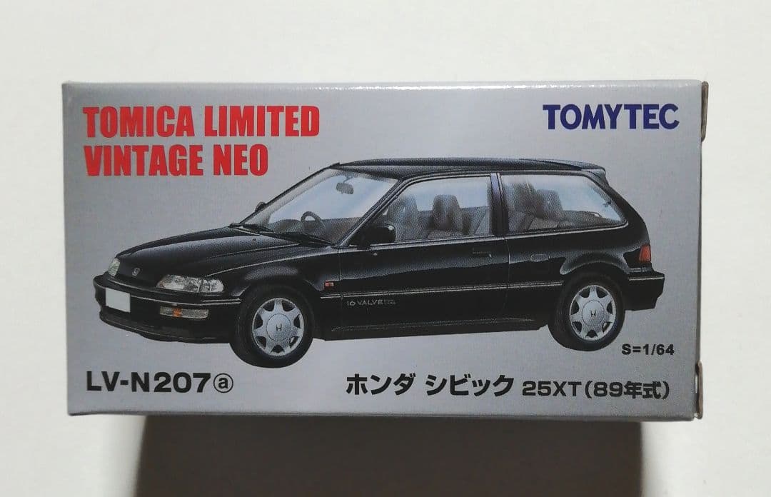トミカリミテッドヴィンテージネオ ホンダ グランド シビック 25XT (黒