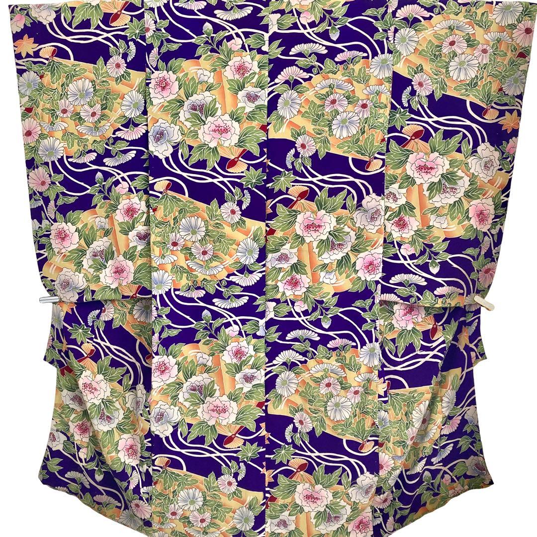 アンティーク 7歳 女の子 子供着物 七五三 アンティーク着物 NO10