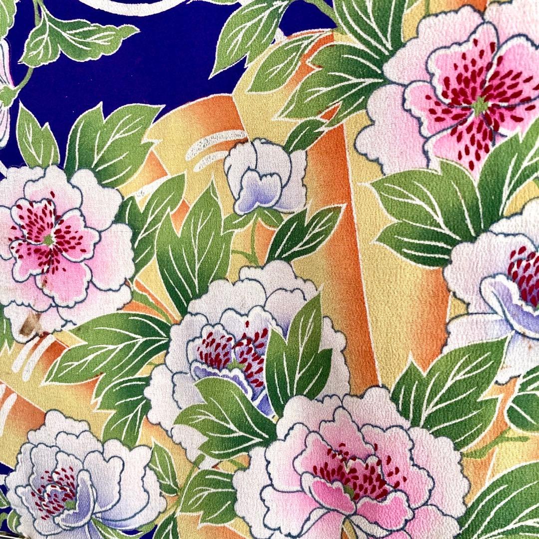 アンティーク 7歳 女の子 子供着物 七五三 アンティーク着物 NO10