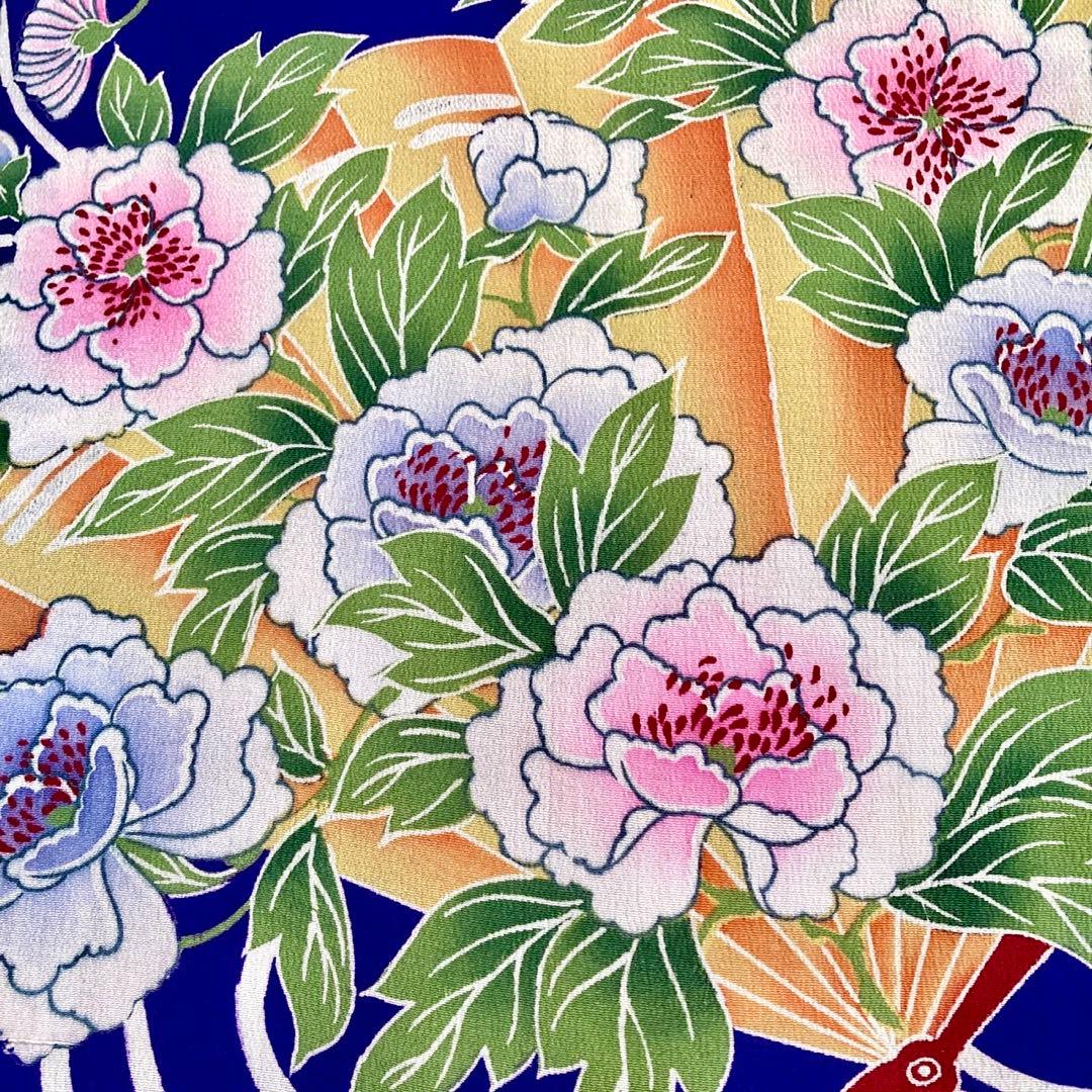 アンティーク 7歳 女の子 子供着物 七五三 アンティーク着物 NO10