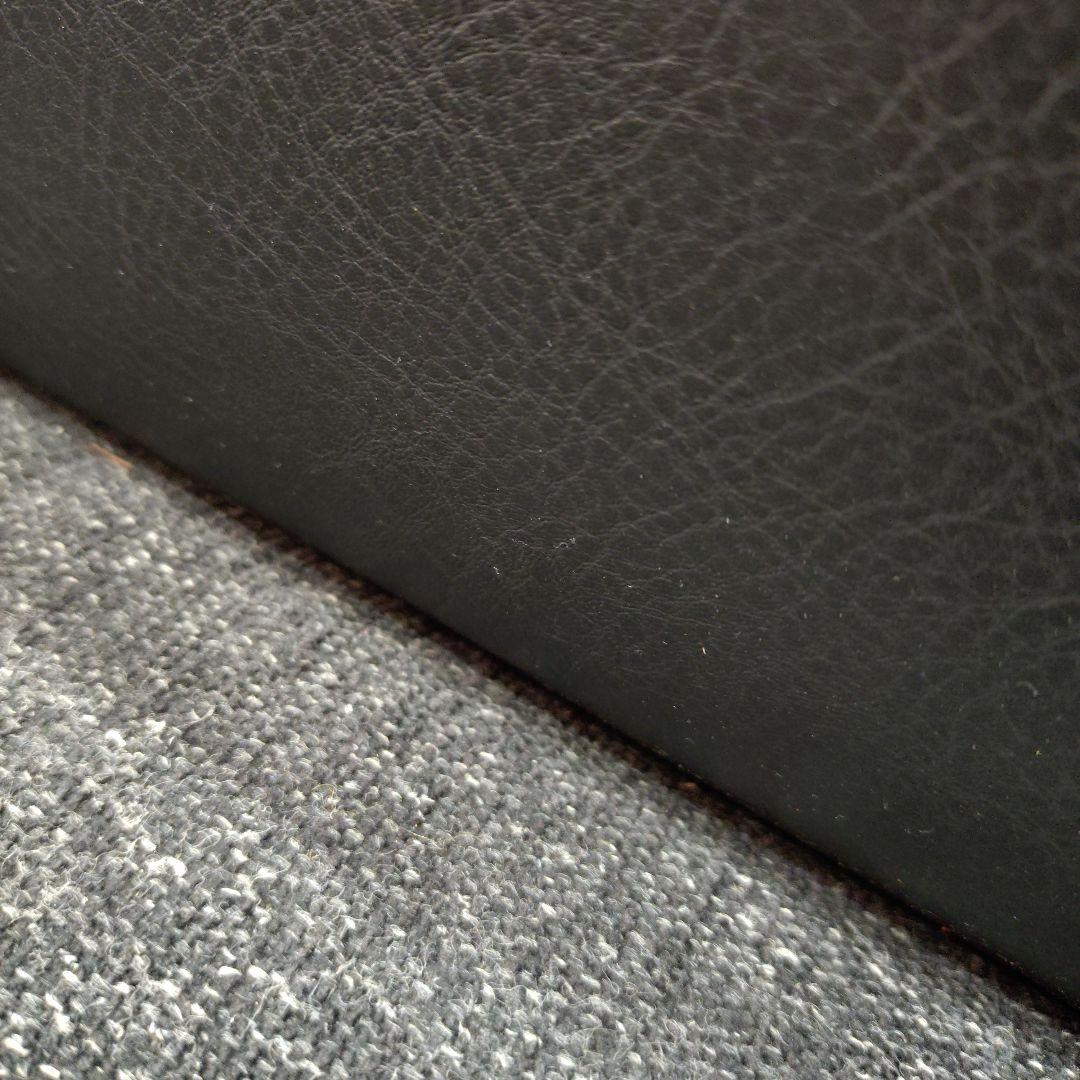 CRASHGATE イットソファ 2.5人掛右肘 ロイヤルブラック×ダークグレー