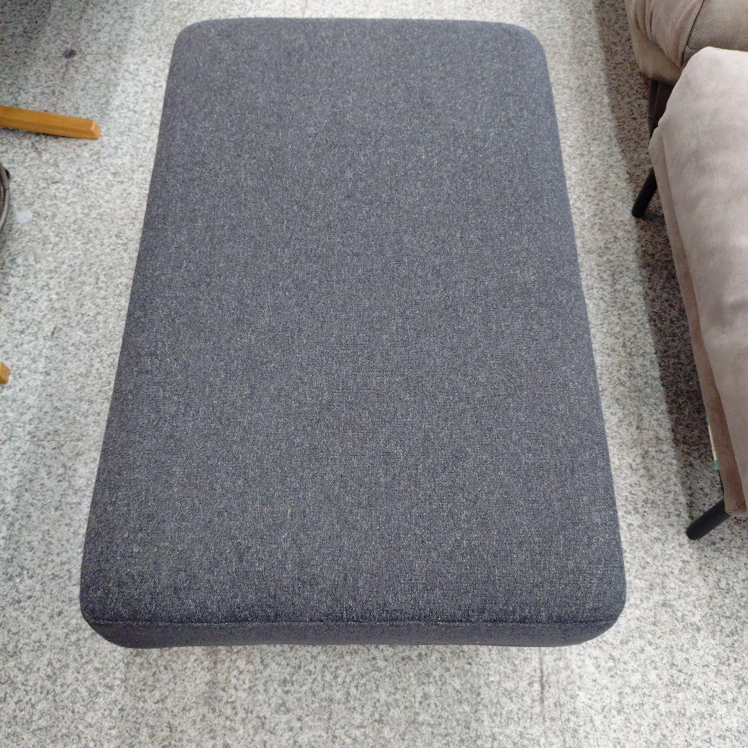 CRASHGATE イットソファ 2.5人掛右肘 ロイヤルブラック×ダークグレー