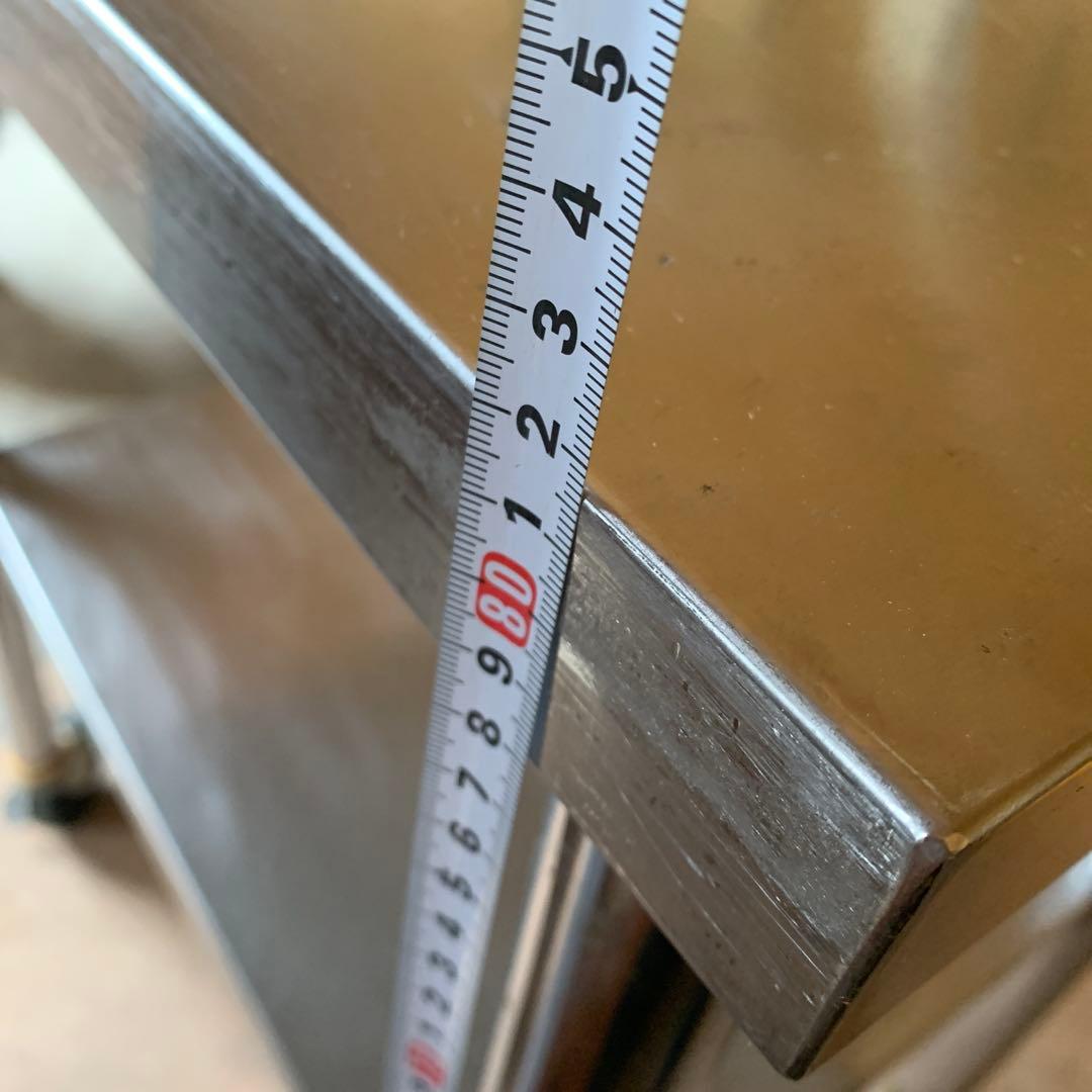 ステンレススチール作業台・移動可能