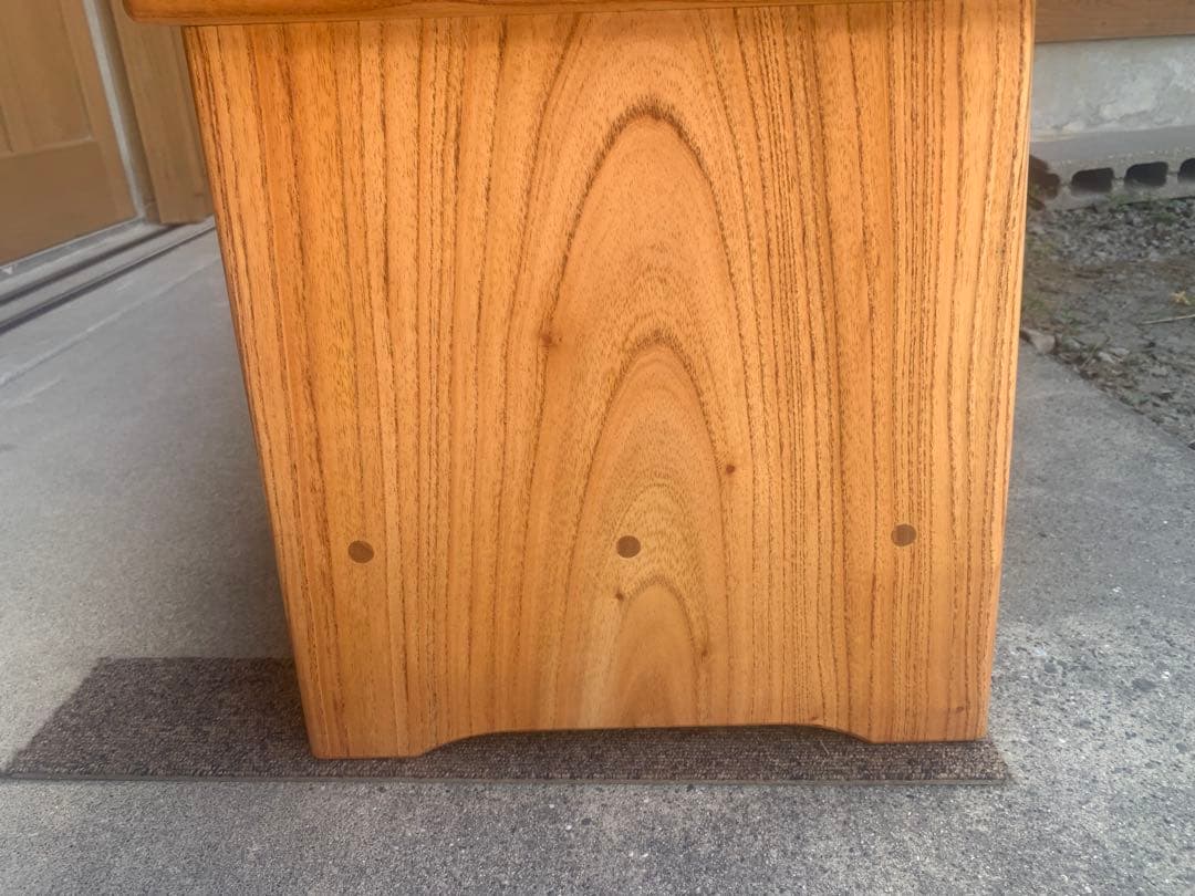 夏セールＢ：サイドテーブル、TV台、飾り棚＊棚有【魅力的な杢目、色艶】