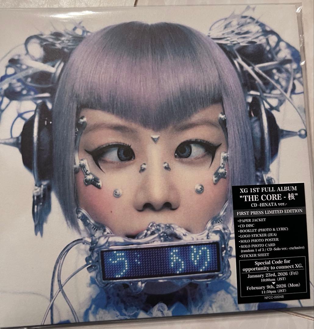 XG THE CORE -核 HINATA ヒナタ CD ソロ 未再生 SOLO - メルカリ