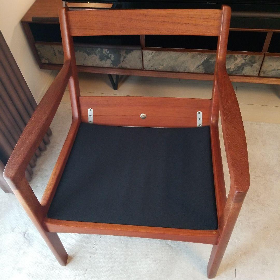 France & son　シングルソファ　チーク材　北欧ビンテージソファ