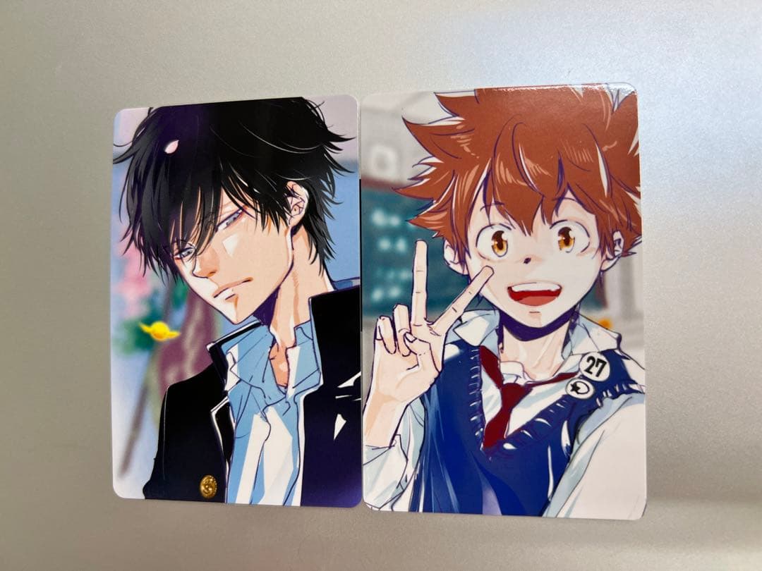 家庭教師ヒットマンREBORN 天野明展 自撮り風トレカ 綱 雲雀 セット