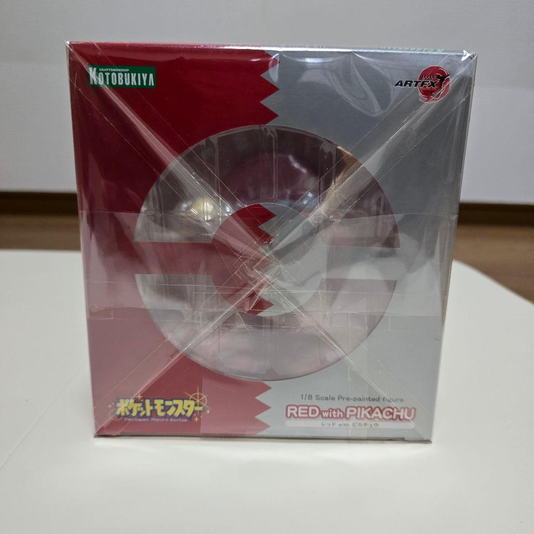 ポケモン レッド with ピカチュウ ARTFXJ 1/8フィギュア - メルカリ