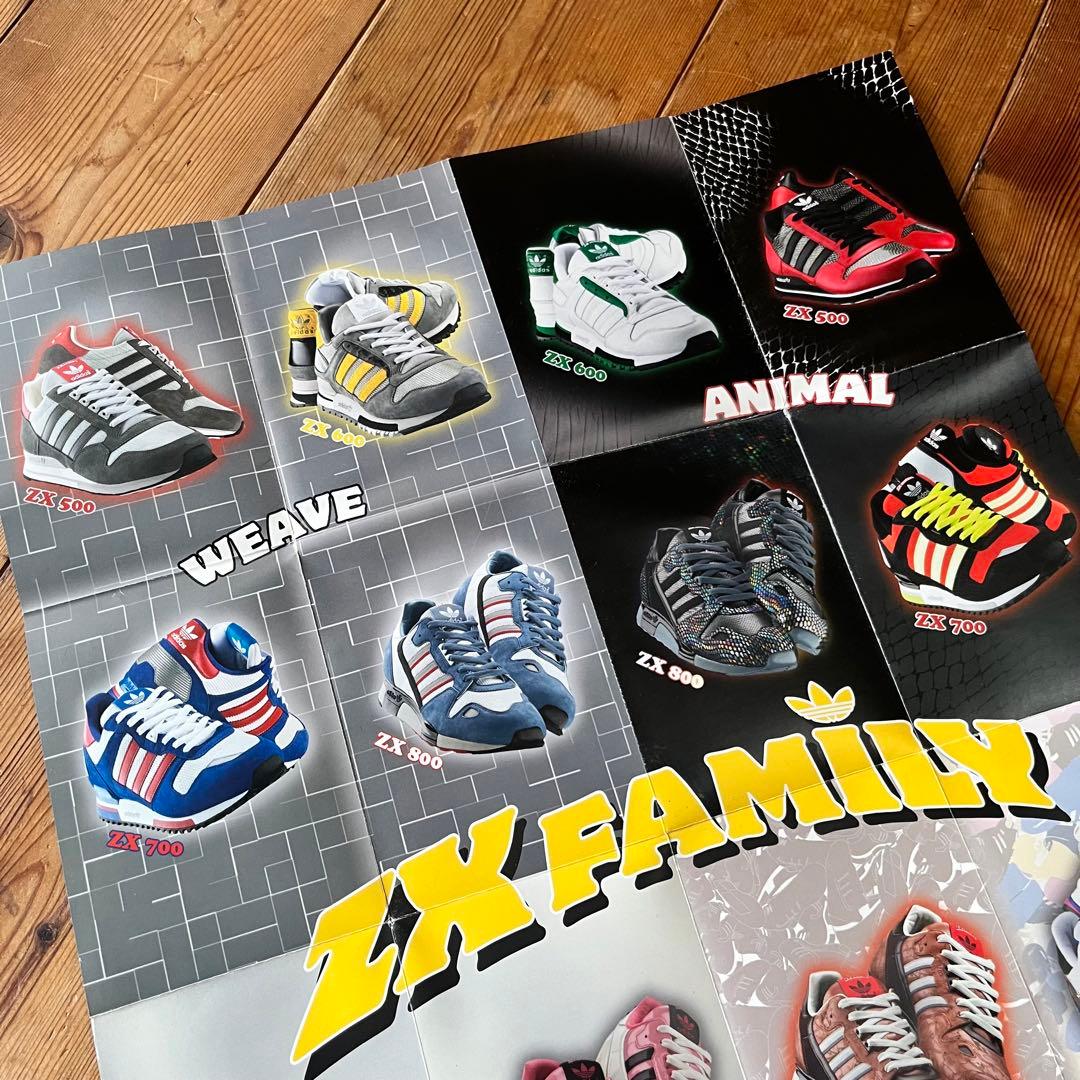 adidas ZX ZX FAMILY ポスター A2 ヴィンテージ - メルカリ