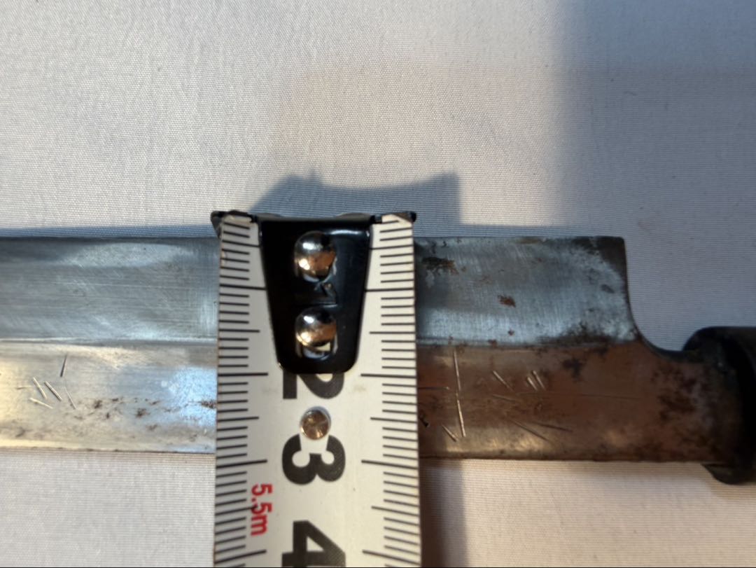 麻生　柳刃包丁　刺身包丁　包丁　刃物　刻印あり