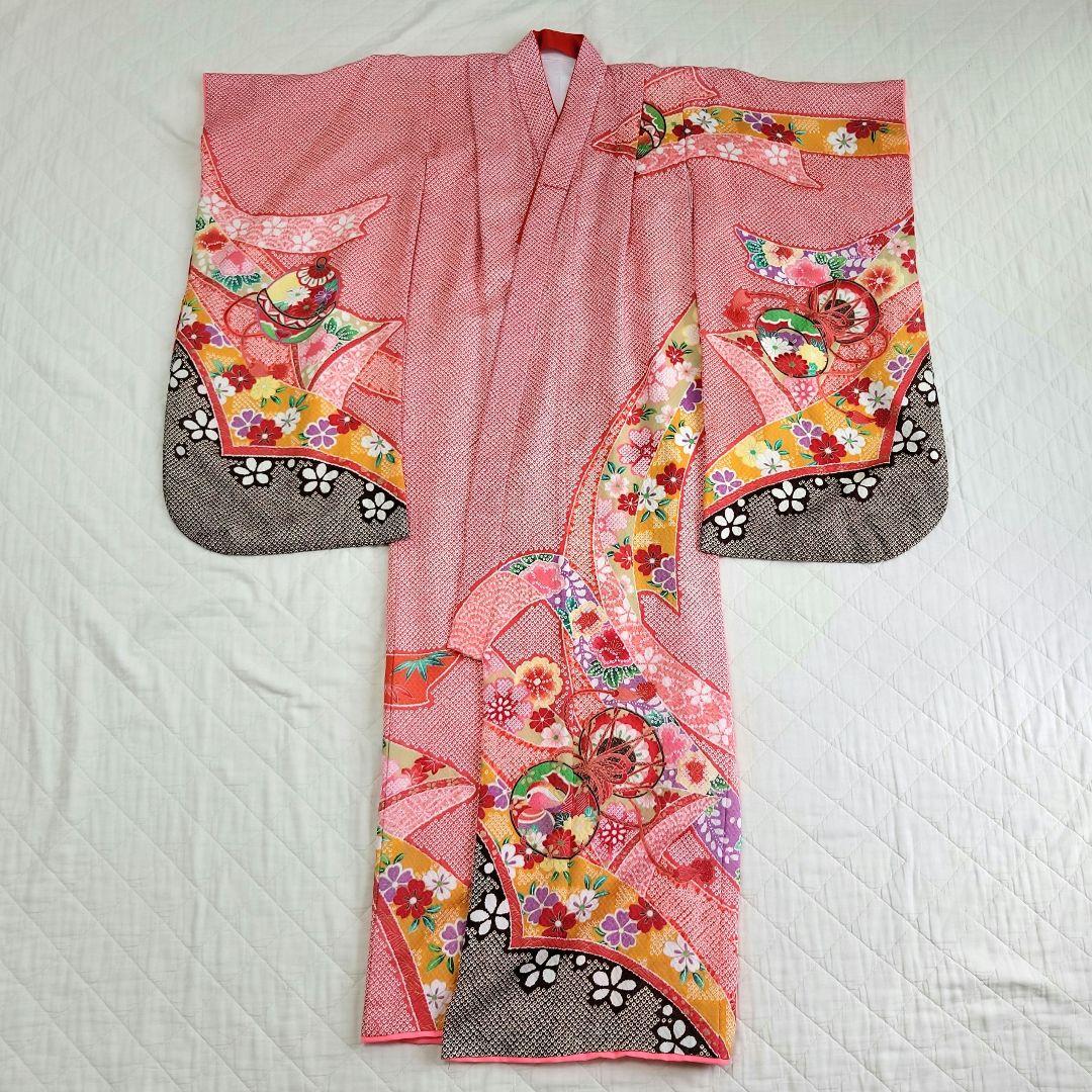 七五三　7歳着物セット　四つ身