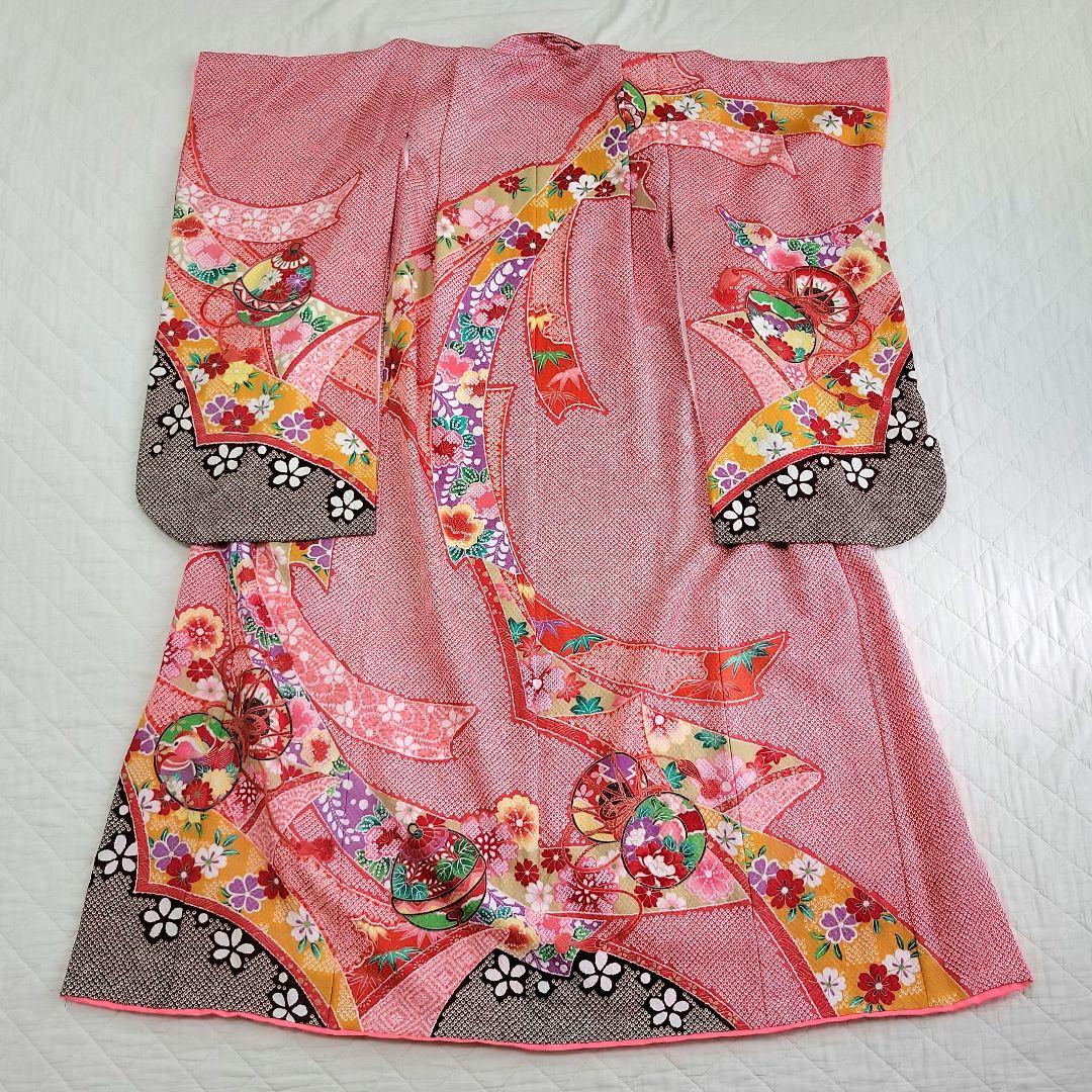 七五三　7歳着物セット　四つ身