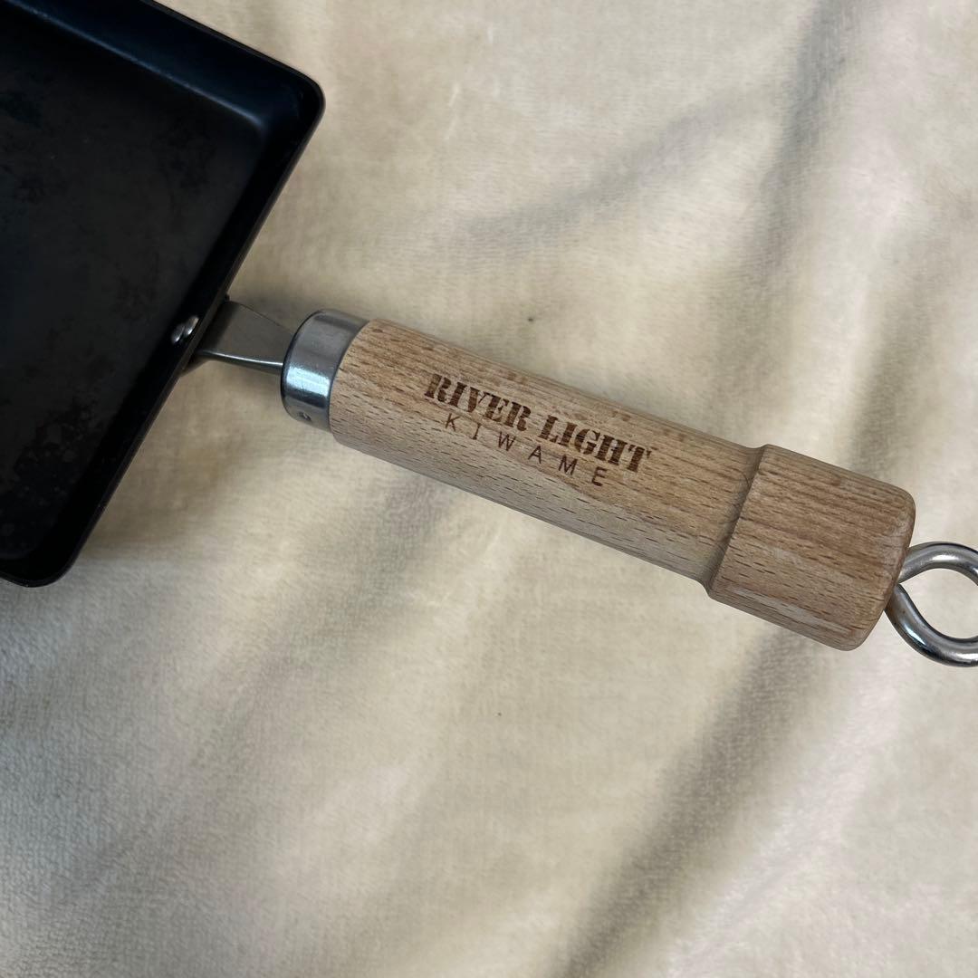 中古　リバーライト　極　フライパン 26cm　深型　厚板　たまご焼き 蓋