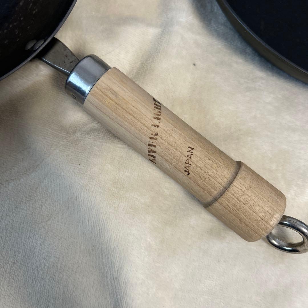 中古　リバーライト　極　フライパン 26cm　深型　厚板　たまご焼き 蓋